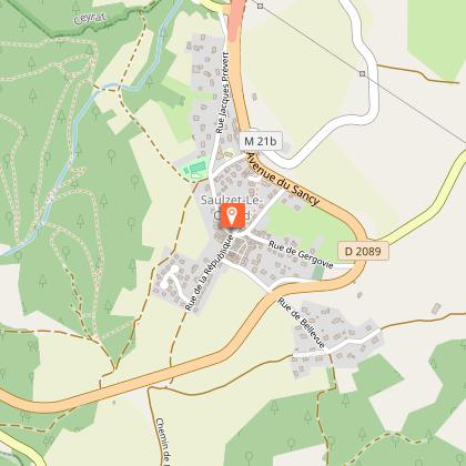 Fontaine-Lavoir in Saulzet-le-Chaud