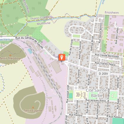 Passage devant la mine Théodore