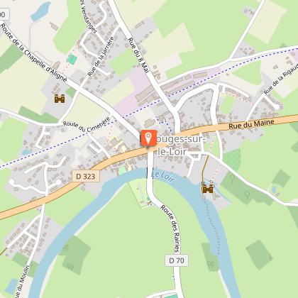 Commune fleurie de Bazouges Cré sur Loir