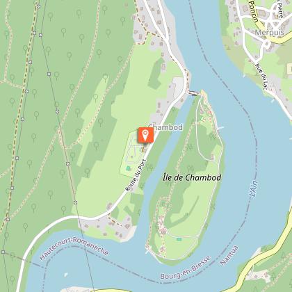CAMPING DE L'ILE CHAMBOD
