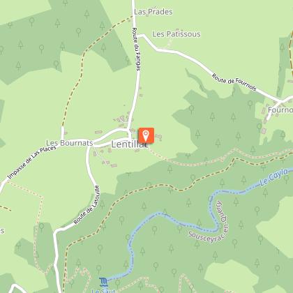 La fontaine de Lentillac