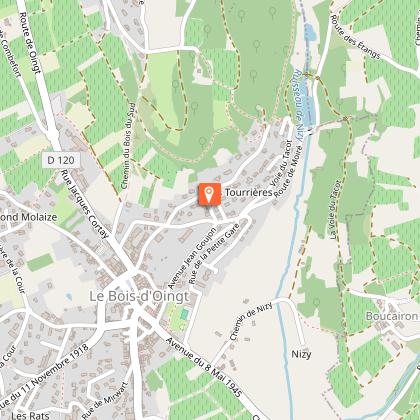 Aire de pique-nique centre village Bois d'Oingt