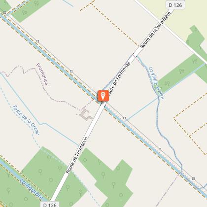 Canoeing down the Bourbre river