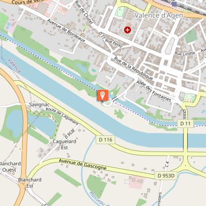 Garonne cycling route