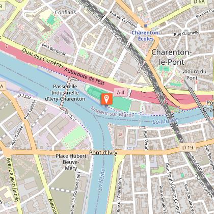 Confluence between Seine and Marne (cycling route)