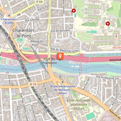 Pont de Charenton (cycle route, end)