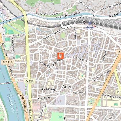 Visite d'Agen, coeur historique