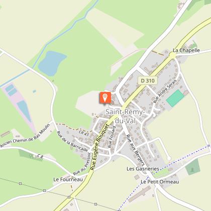 Four à chanvre, vestiges des fortifications du Saosnois