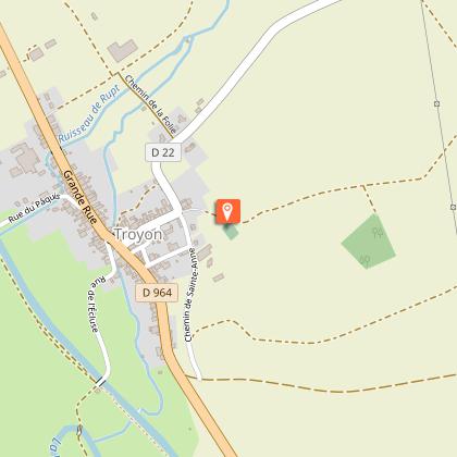 Carré militaire français de Troyon