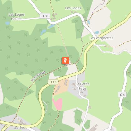 Voie romaine de La Petite Faye au Donzeil