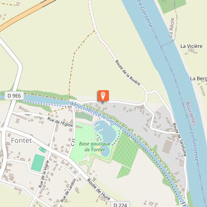 Aire de service vélos de Fontet