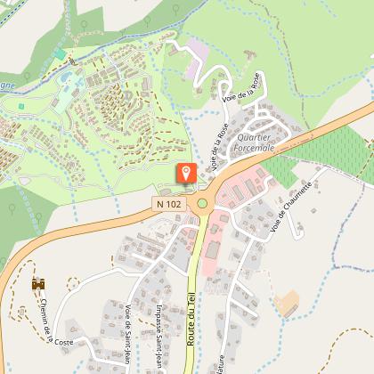 Motorhome service area at Le Pommier Ciela Village Campsite