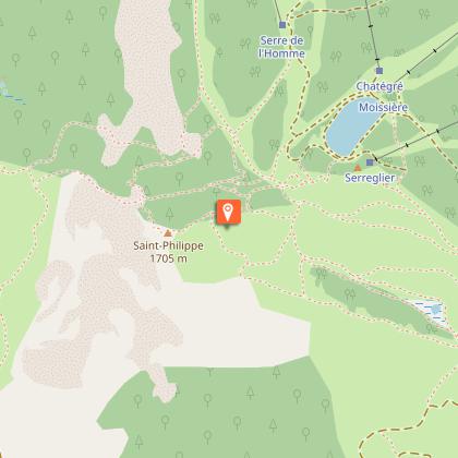 The ruined village of Faudon