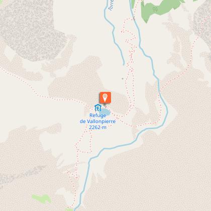 The Vallonpierre refuge