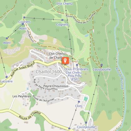 The ski resort of Chaillol 1600