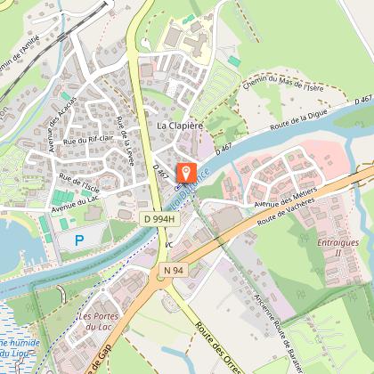 Passerelle sur la Durance