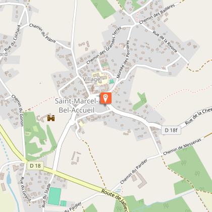 Aire de pique-nique de Saint-Marcel-Bel-Accueil