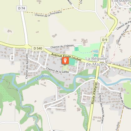 Aire camping-car Park  de La Bégude-de-Mazenc