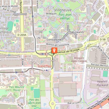 B&B Hôtel Grenoble Centre Alpexpo