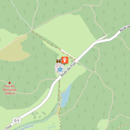 Aire naturelle de camping de Montlosier