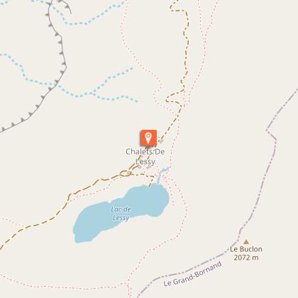 Moutain refuge of Lessy