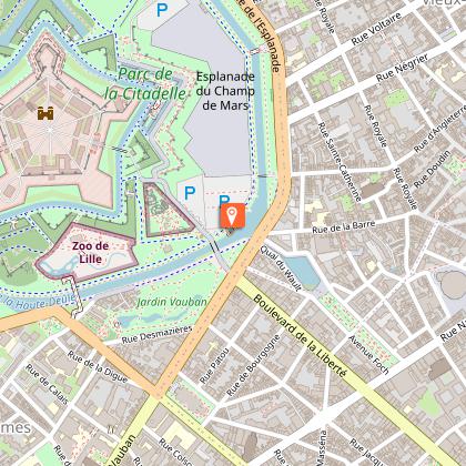 Péniche Citadelle Coeur de Lille