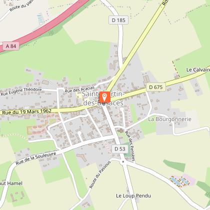 Stèle commémorative de la côte 309 - St-Martin-des-Besaces