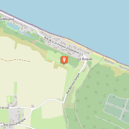 Le point d’appui allemand Wn 65 du Ruquet