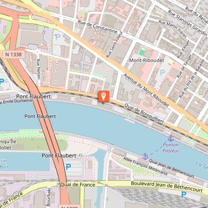 Visite du port de Rouen