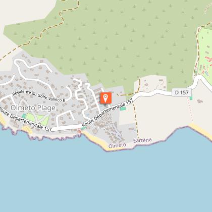 TERRASSE SUR LA PLAGE DE TENULLA