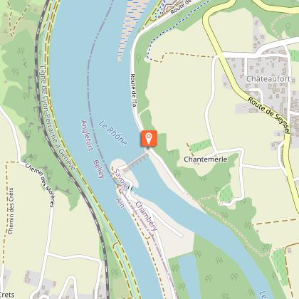 L'aménagement de Chautagne / Le barrage de Motz