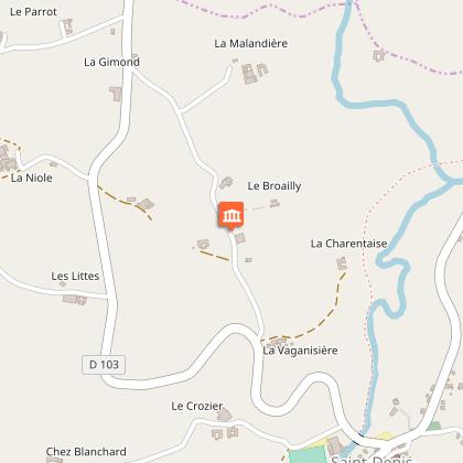 Belle vue sur St Denis Sur Coise