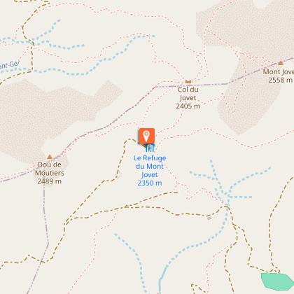 Mont Jovet mountain hut