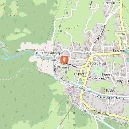 Aire de camping-cars de Laruns - Centre-Bourg