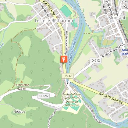 Aire de camping-cars de Lestelle-Bétharram