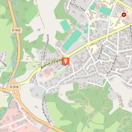 Aire de camping-cars de Cambo-les-Bains