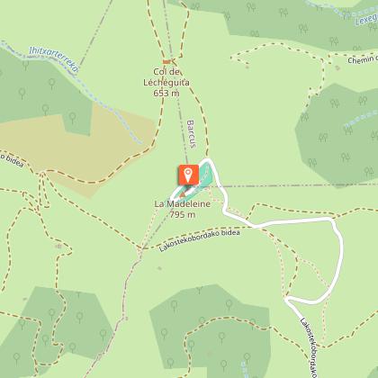 La chapelle de la Madeleine : panorama