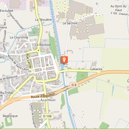 Halte de repos et aire de service vélo de Damazan