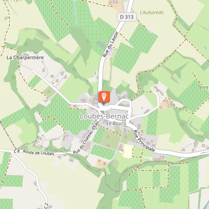 Aire de pique-nique à Loubes-Bernac