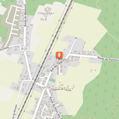 Basilique et carillon Notre Dame de Buglose