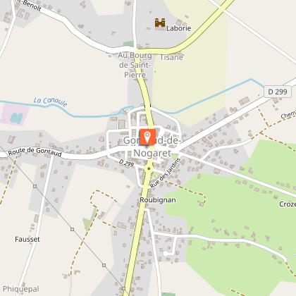 Gontaud-de-Nogaret, sa halle, son château et son église