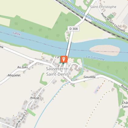 Pont suspendu de Sauveterre-Saint-Denis