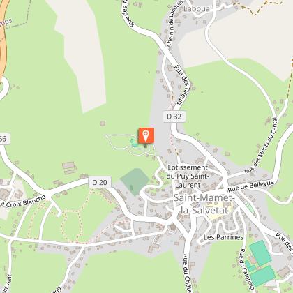 Belvedere of Puy Saint-Laurent