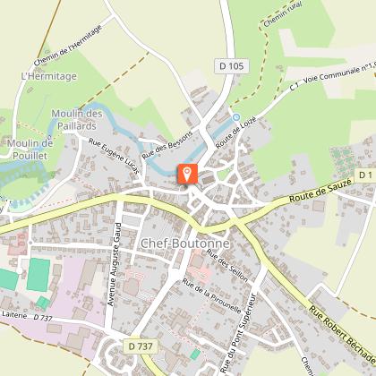 Aire camping car - Chef-Boutonne