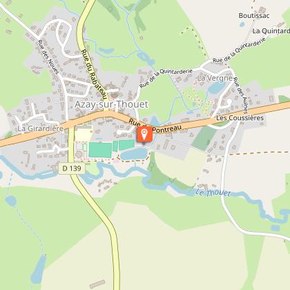 Plan d'eau Communal d'Azay sur Thouet