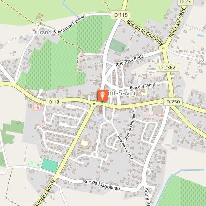 Salle des fêtes de Saint-Savin