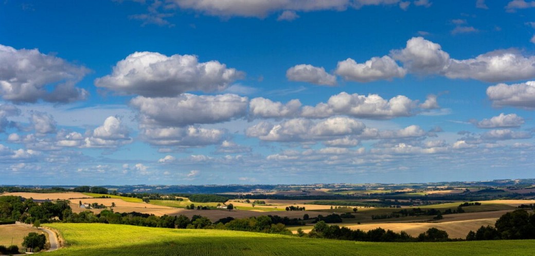 Route paysagère Les Clés des Champs en Ténarèze