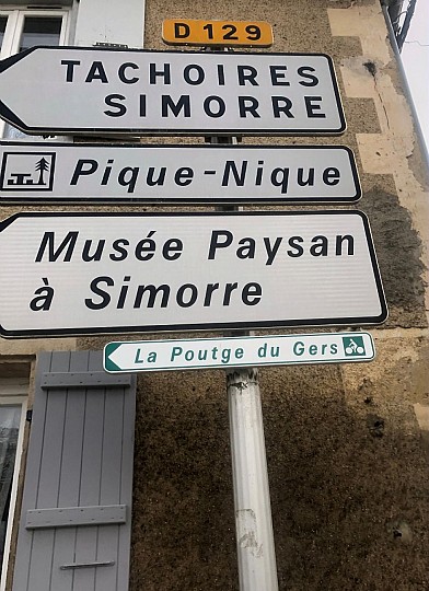 Itinéraire vélo la Poutge du Gers