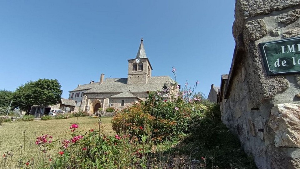 Un village fleuri