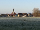 Ebersheim vu depuis les prairies